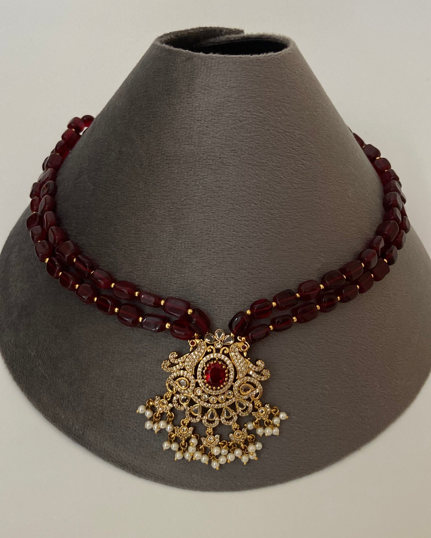 Ruby Rani Haar Necklace