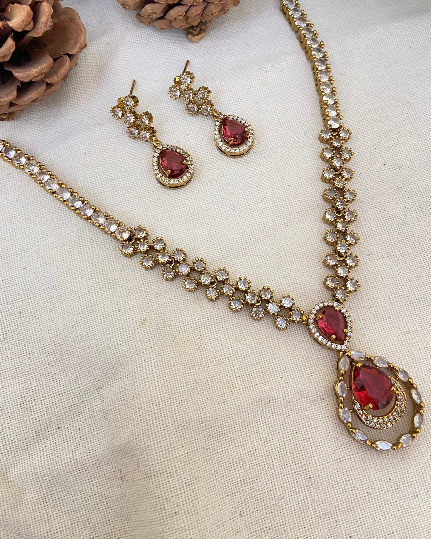 Ruby Freena Victorian set