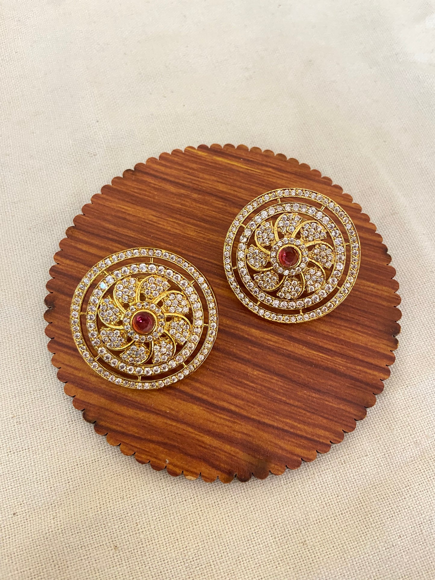 Meenakari Hasli Set