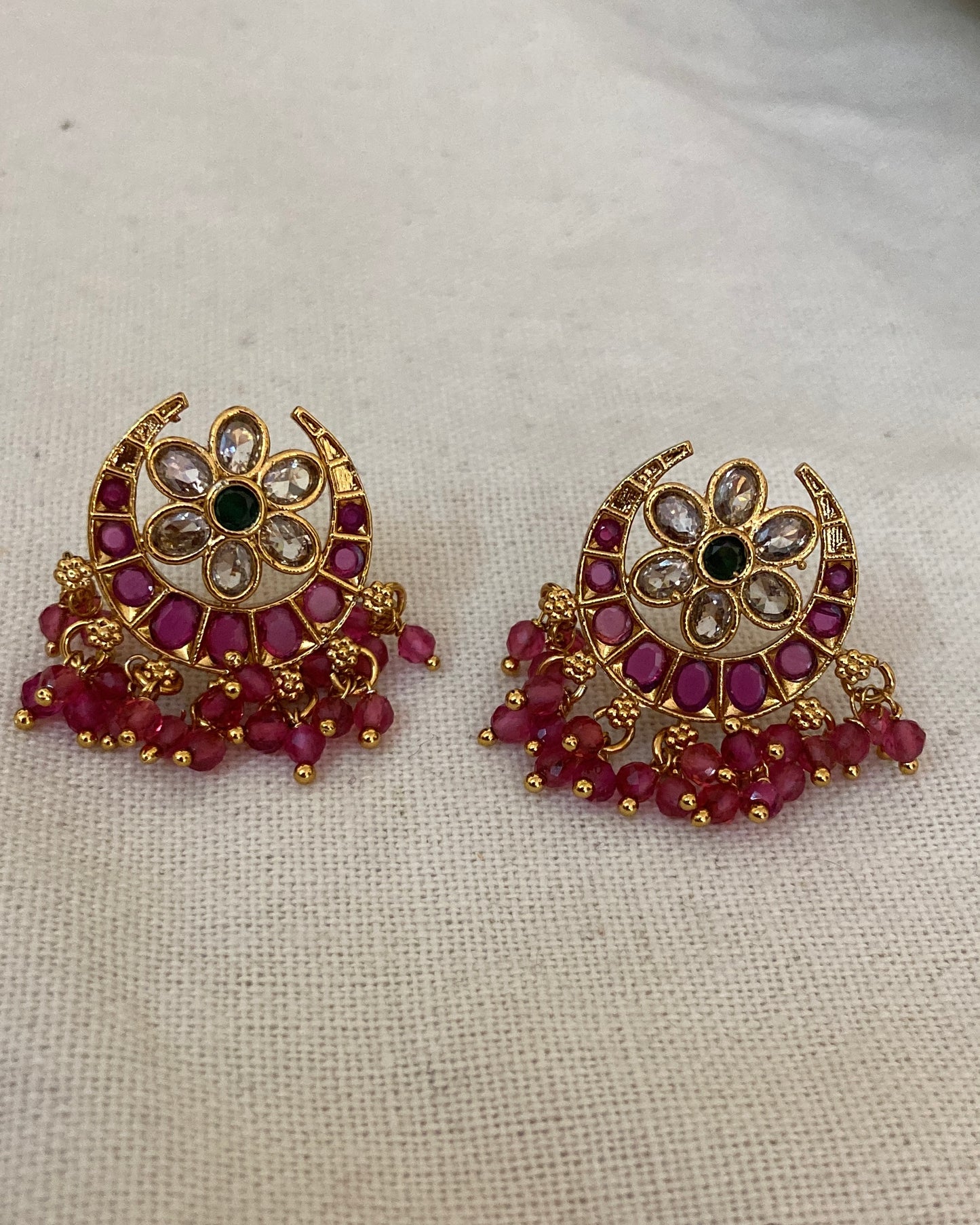 Ruby Chand Bali Earring