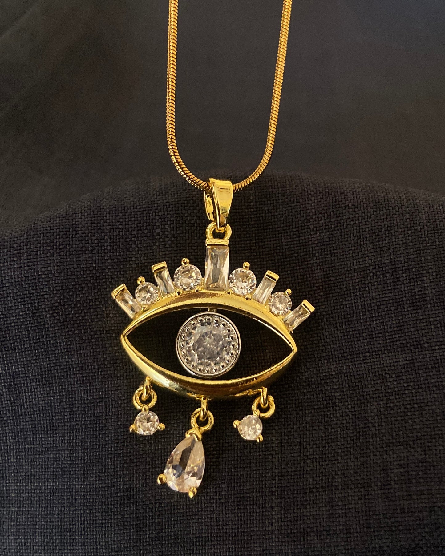 Statement Evil Eye Necklace