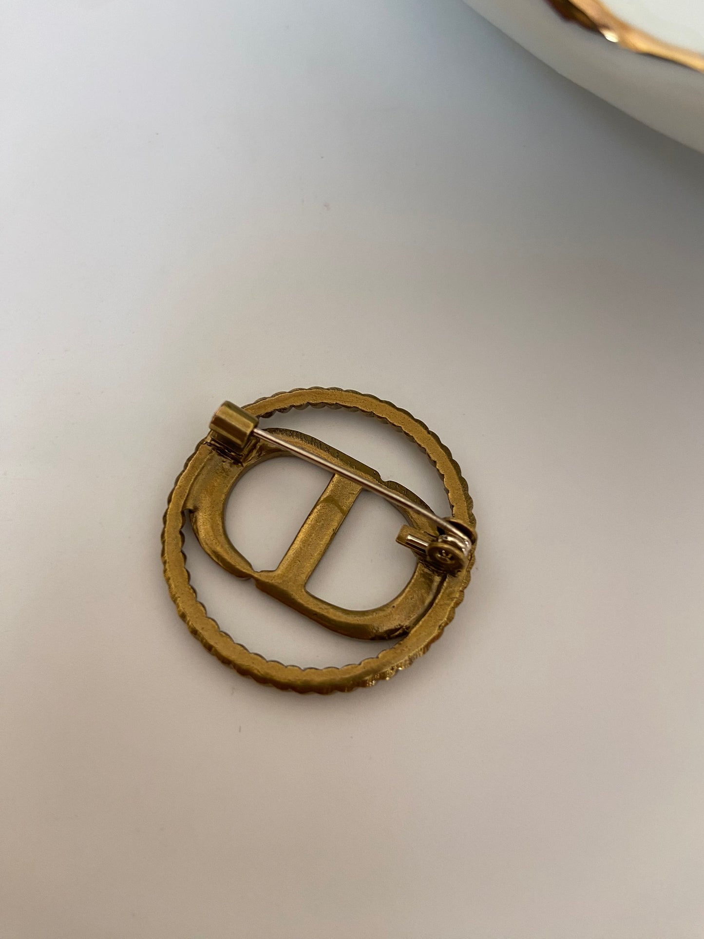 CD Brooch