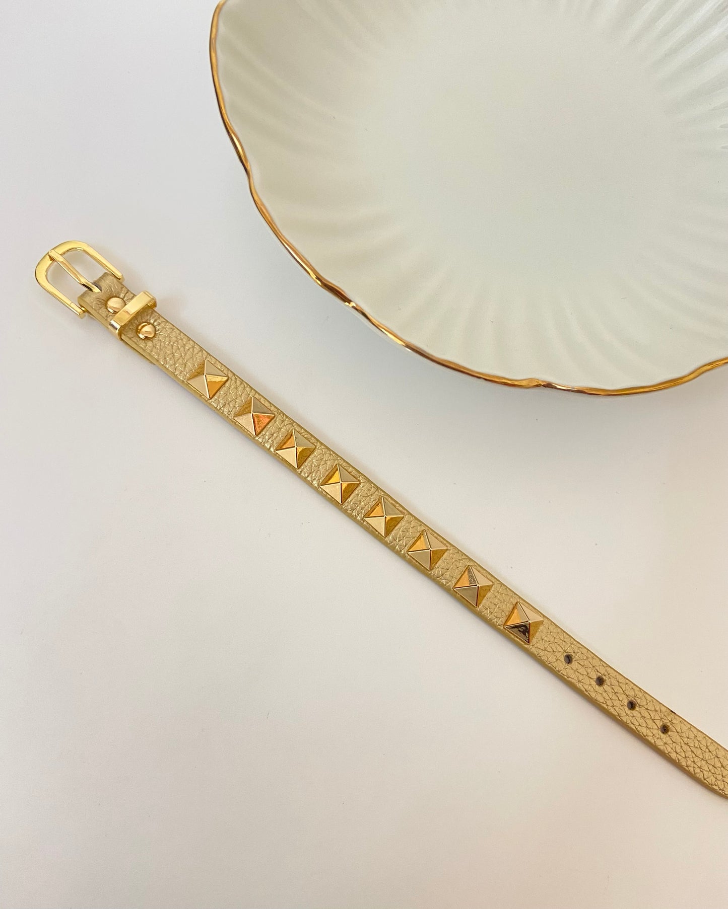 V tino Rock stud Belt Bracelet