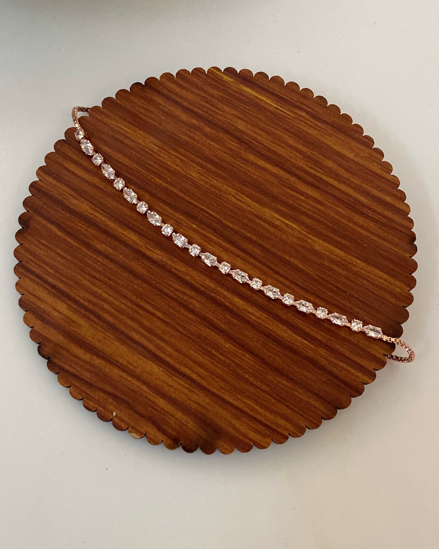 Retro Rose Gold Adjustable Bracelet