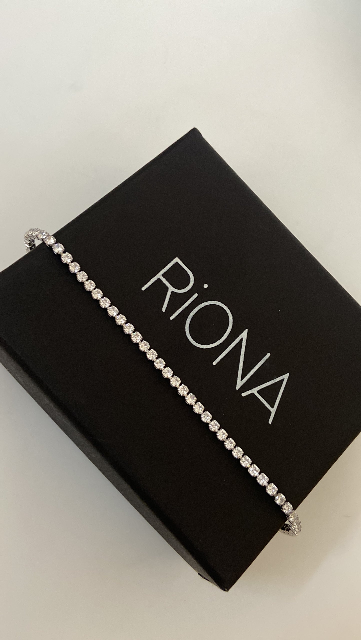 Quins Silver Tennis Bracelet