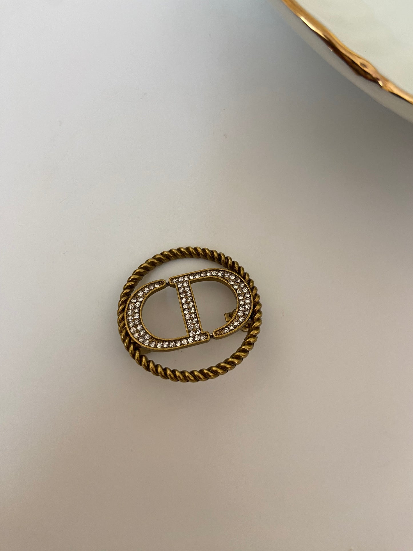 CD Brooch