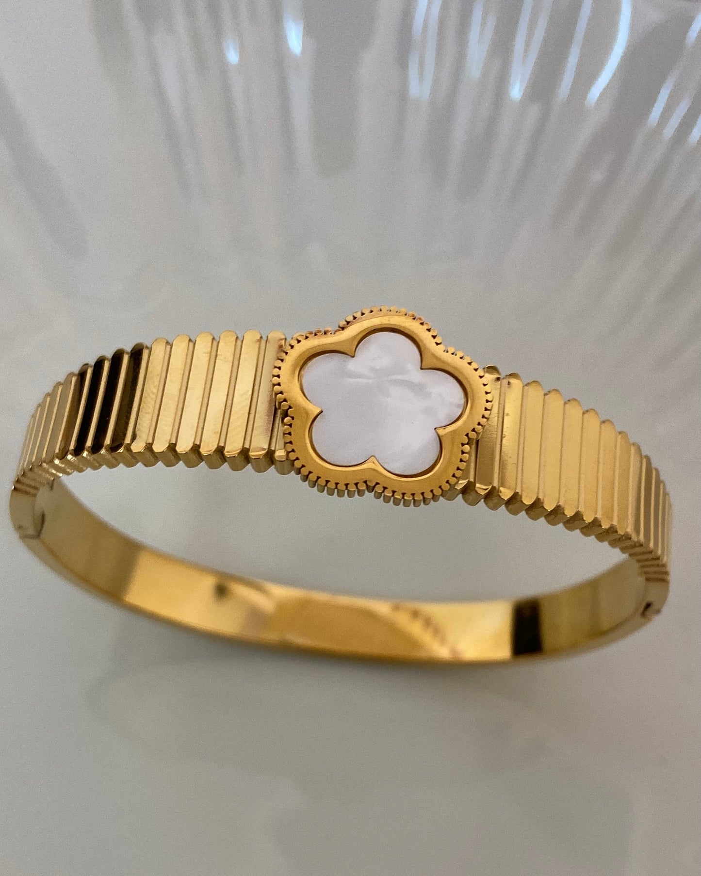 White Clover Bracelet