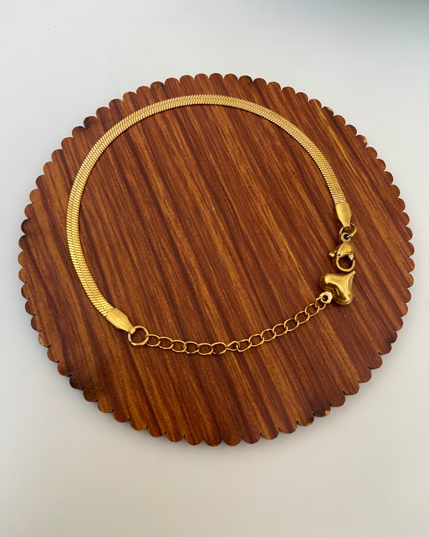 Snake heart Chain Bracelet