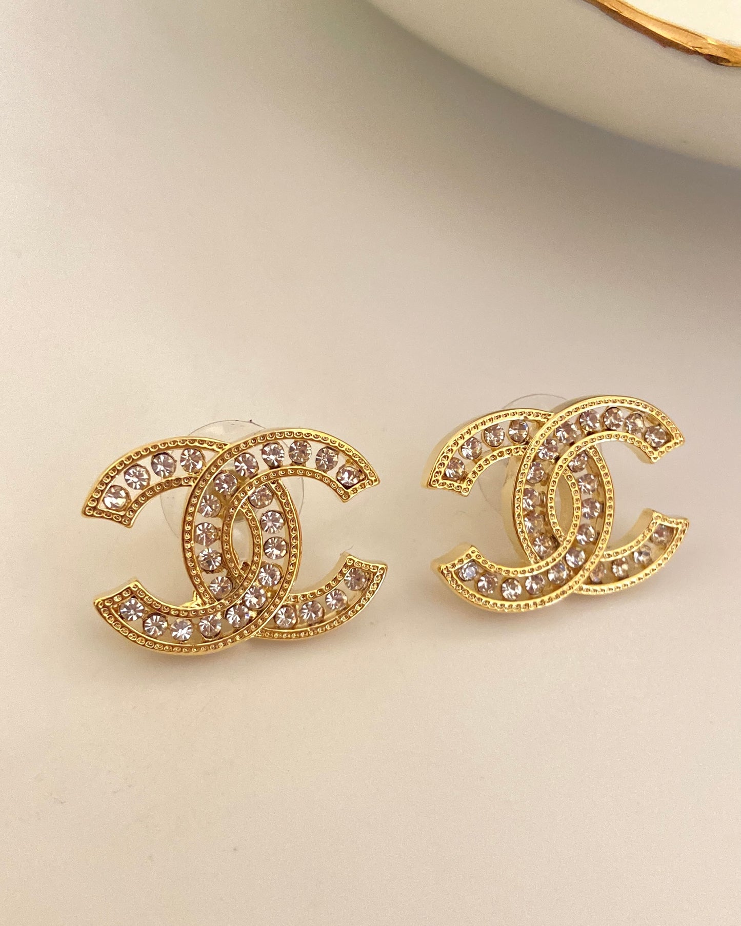 Golden Glam CC Earring