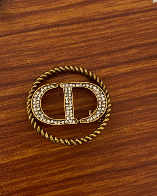 CD Brooch