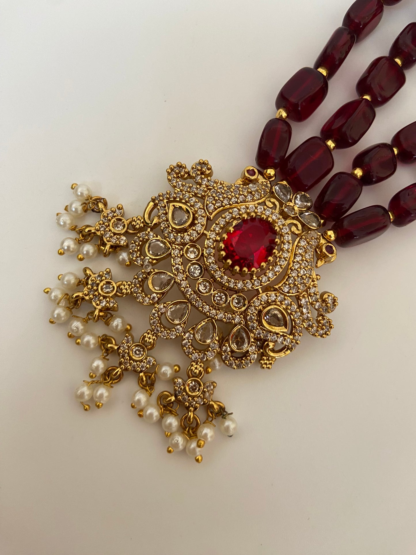Ruby Rani Haar Necklace
