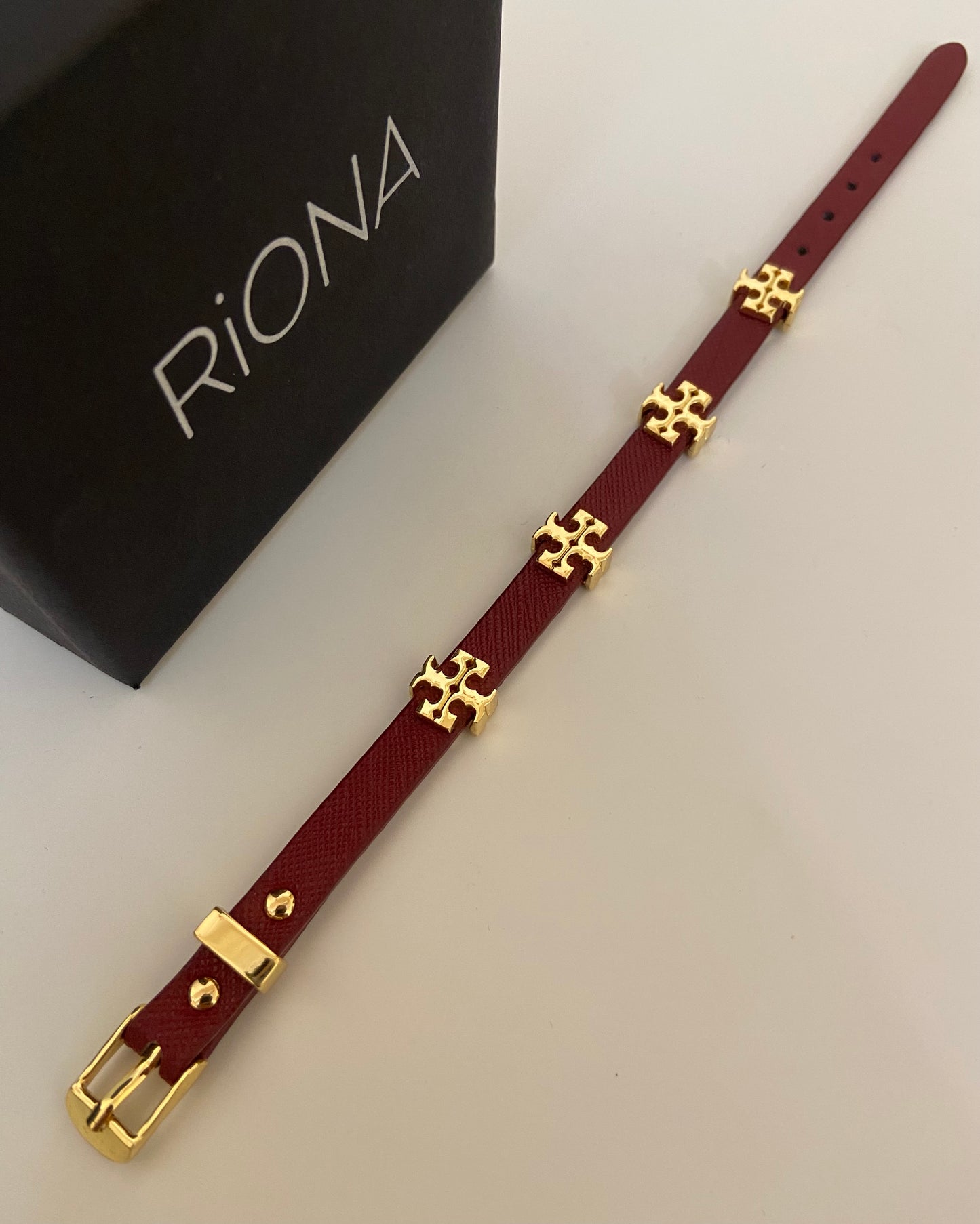 Faux Leather belt Bracelet