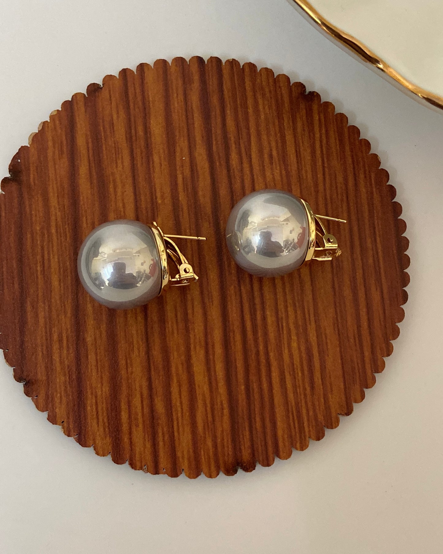 Classic Pearl Statement Earring