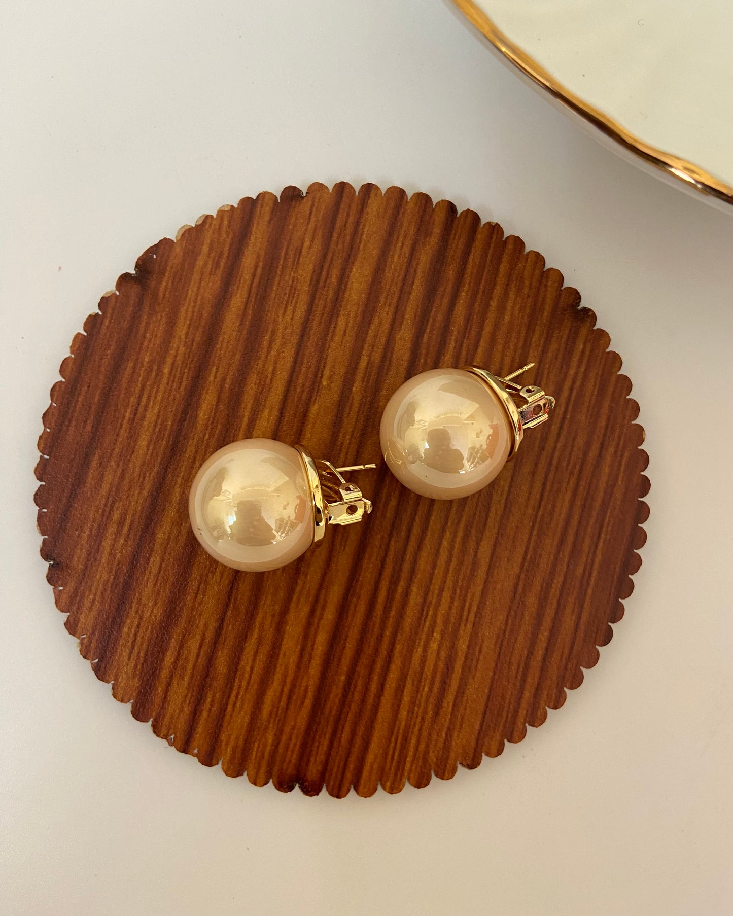 Classic Pearl Statement Earring