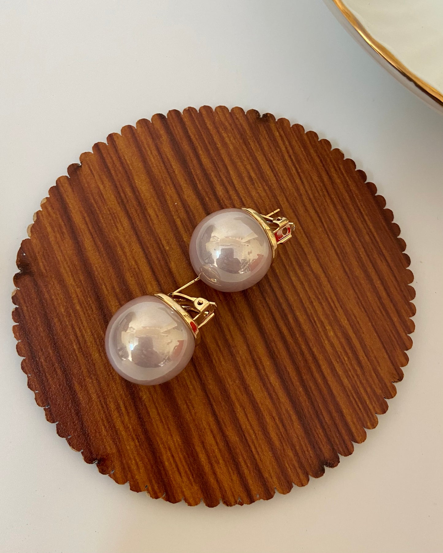 Classic Pearl Statement Earring