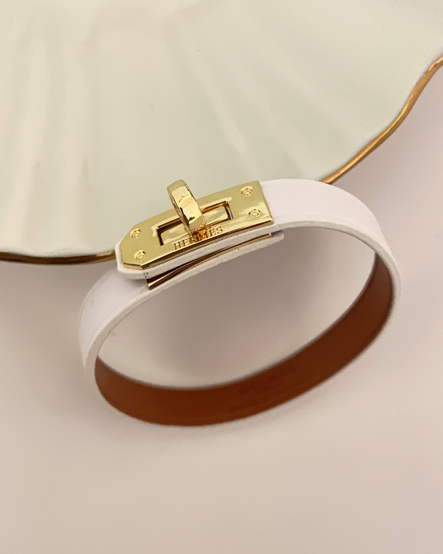 Hermis Miller Leather Belt Bracelet