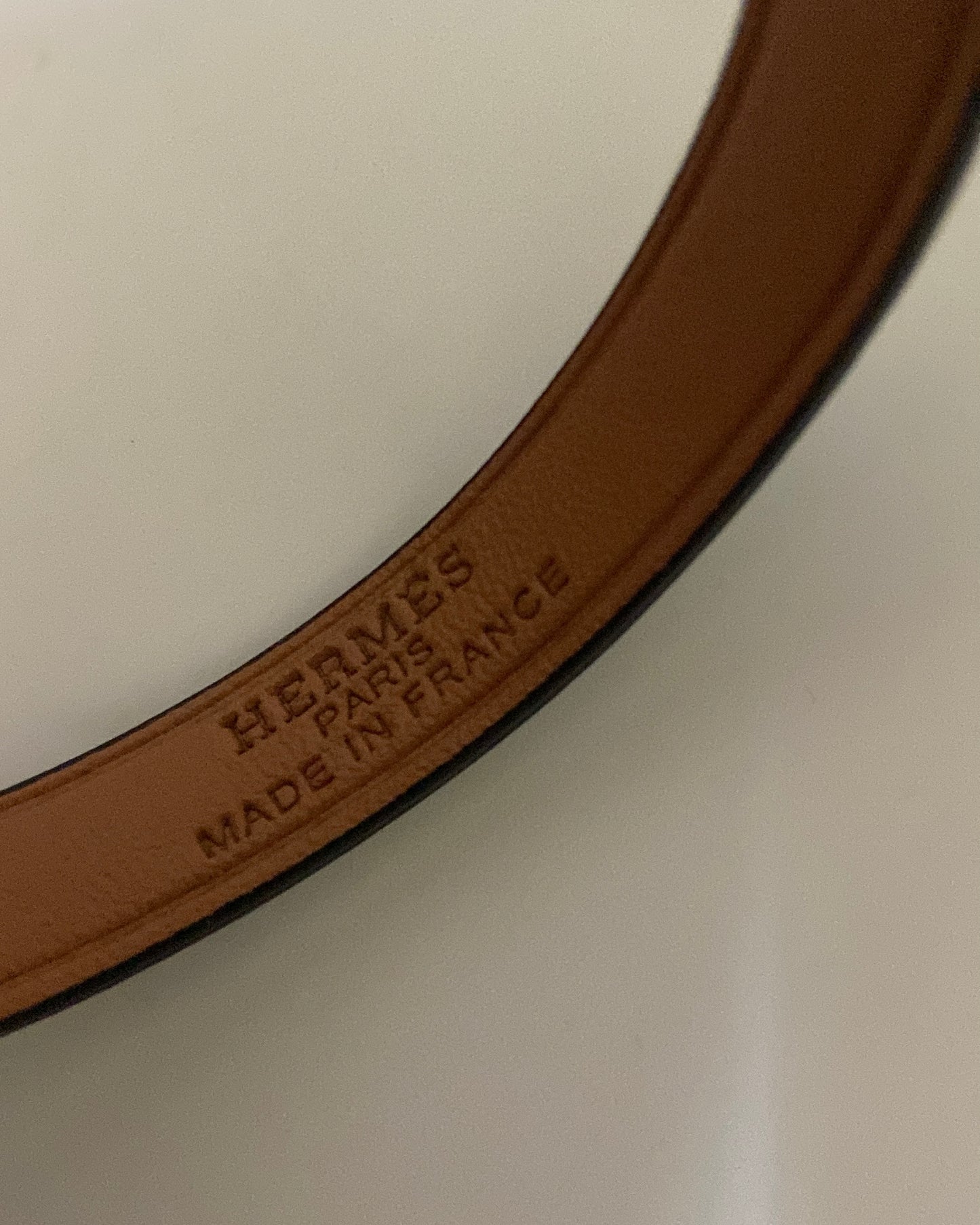 Hermis Miller Leather Belt Bracelet