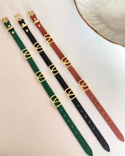 Classic V Belt Bracelets (Unisex)