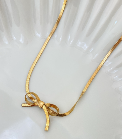 Bow Ribbon Choker