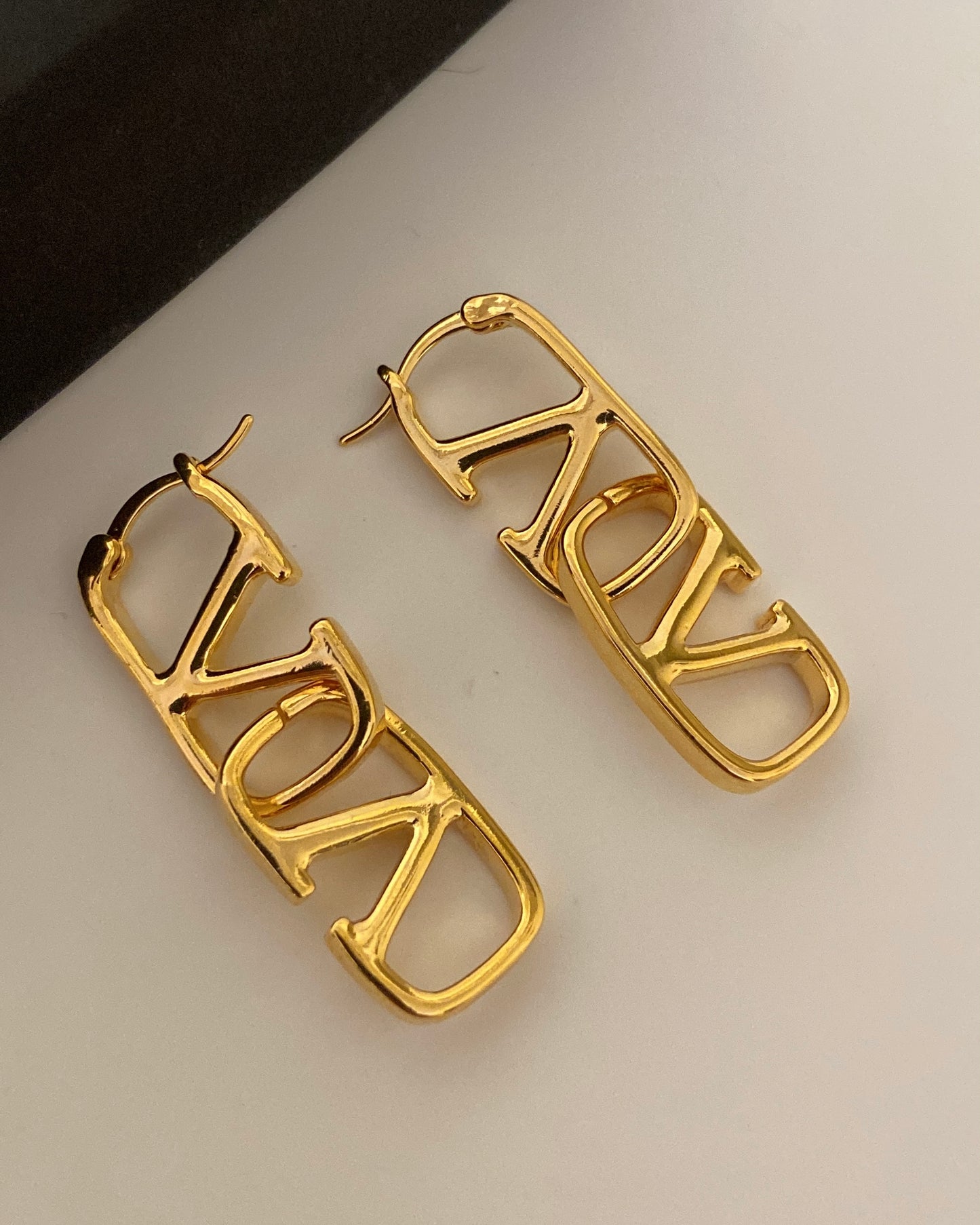 Classic V Hoop Earring