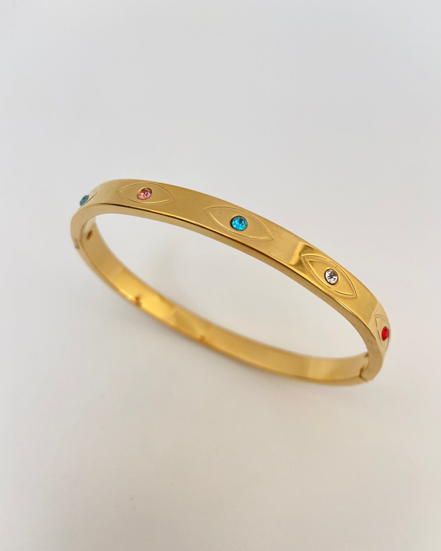Evil Eye Bangle Bracelet