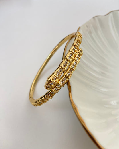 Snake-Motif Bracelet