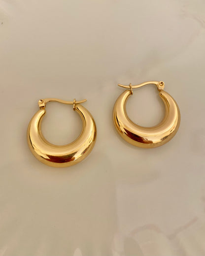 Gold Hoop Earring