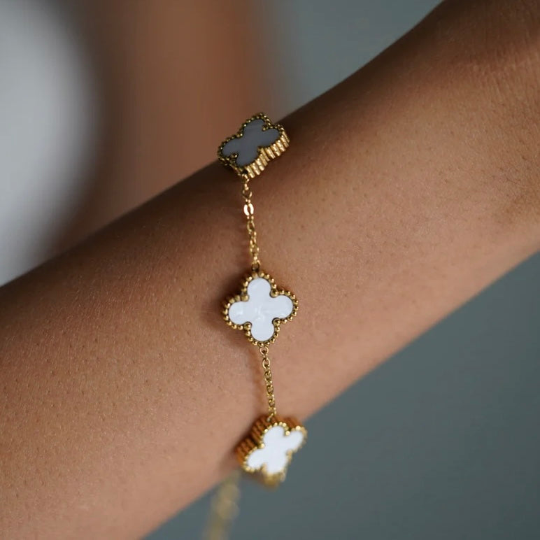 White Clover Bracelet