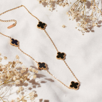 Black Clover Necklace