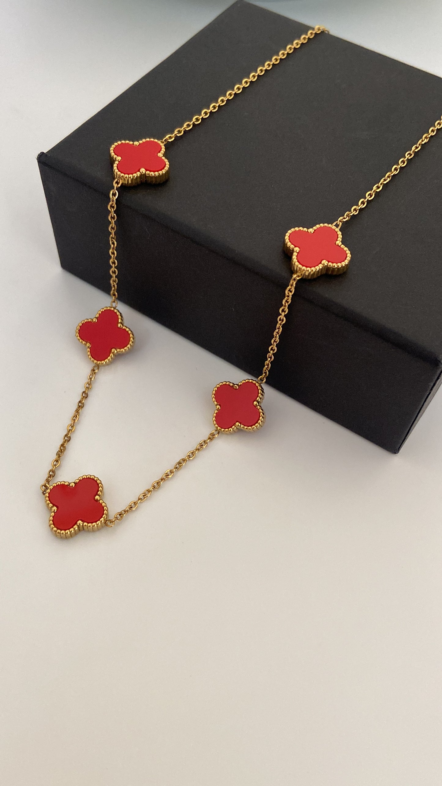 Red Clover Necklace