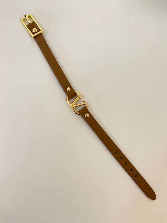 V Tino Belt Bracelet - Nude