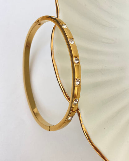 Evelyn Bangle Bracelet