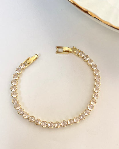 Glam Up Tennis Bracelet