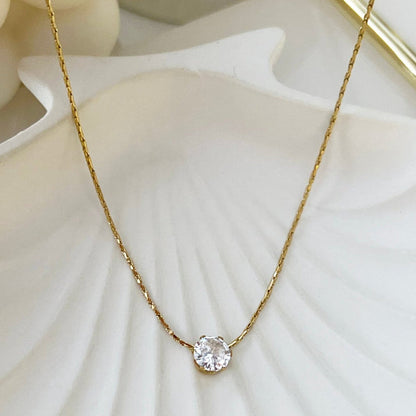 Solitaire Necklace