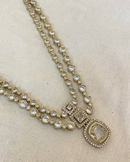 Victoria 2 layer Necklace Set