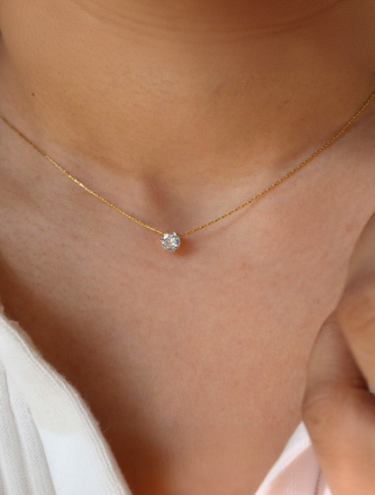 Solitaire Necklace