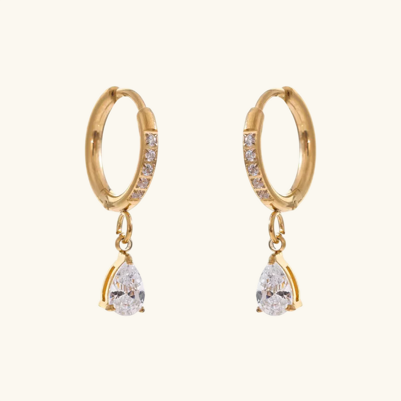 Studed Huggie Earring