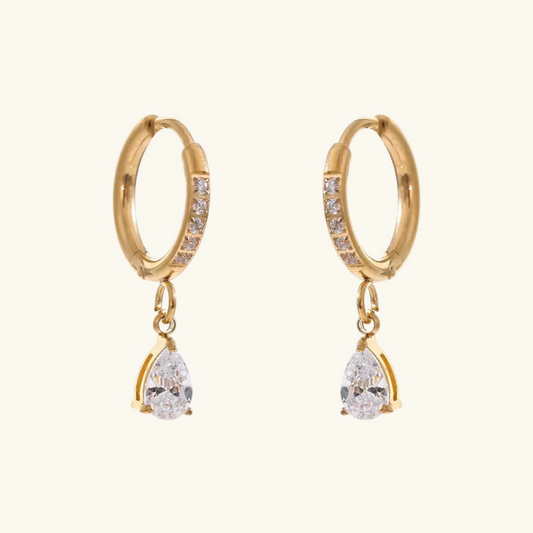 Studed Huggie Earring