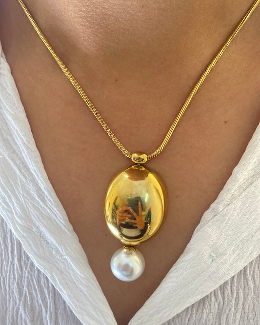Chunky Pearl Necklace