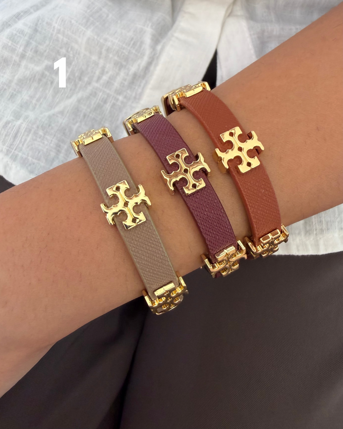 Faux Bracelet Stack (Set of 3)