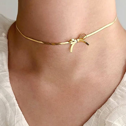 Bow Ribbon Choker