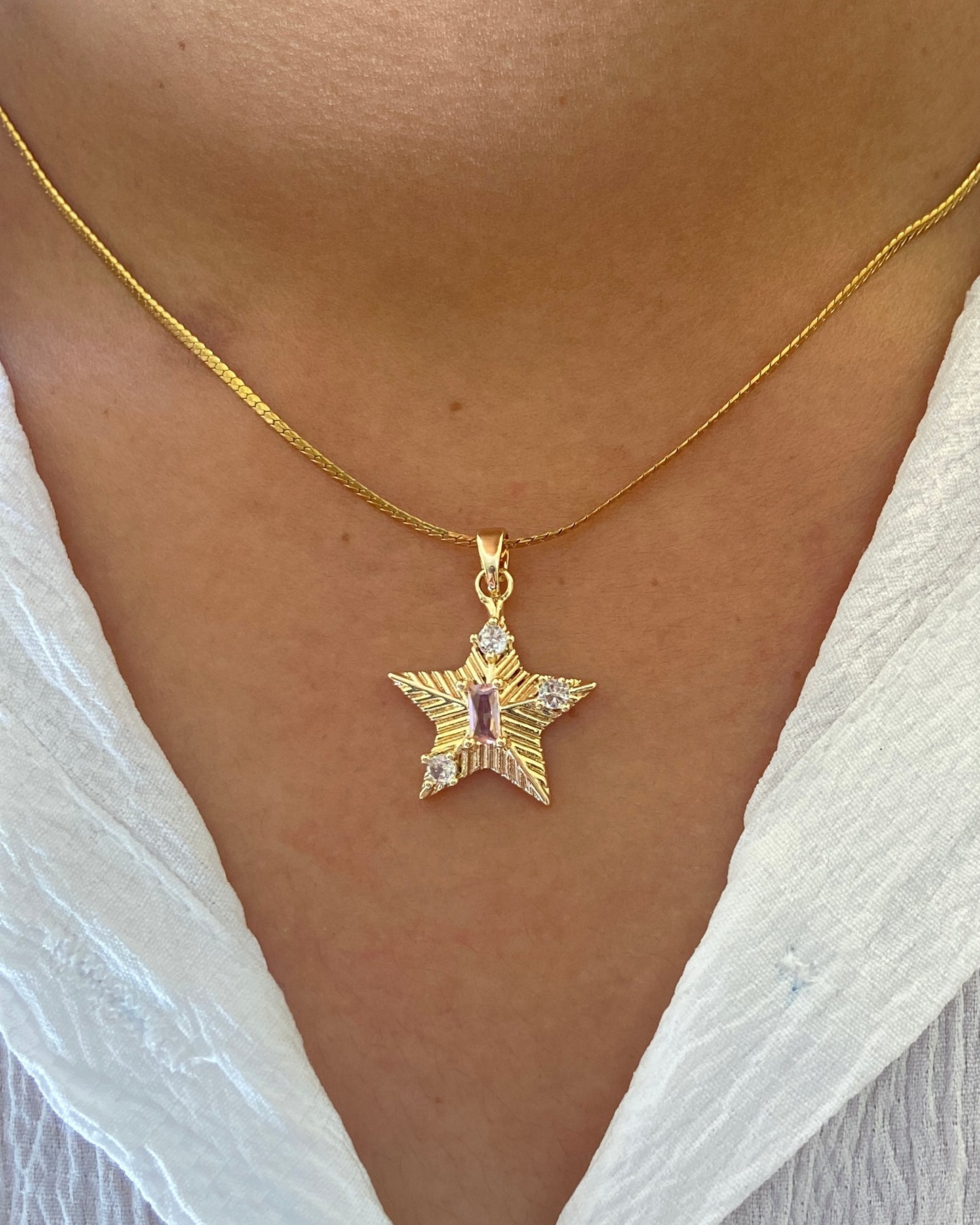 Dainty Star Necklace