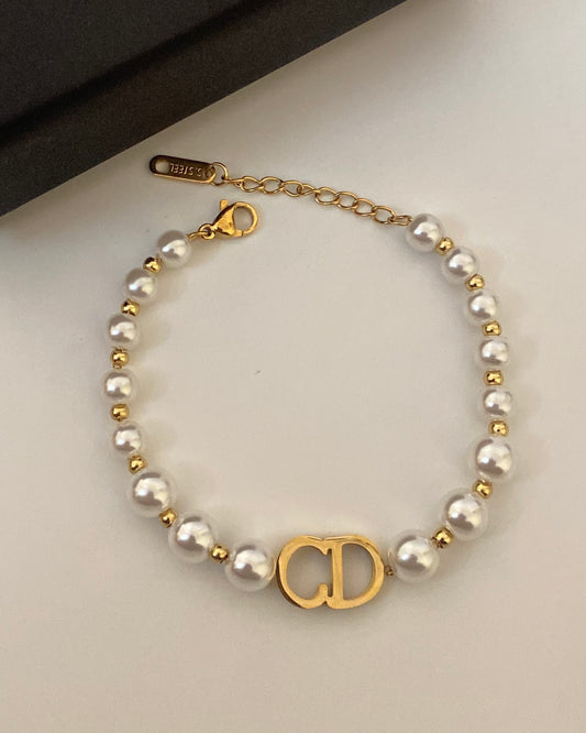 Cd pearl Bracelet