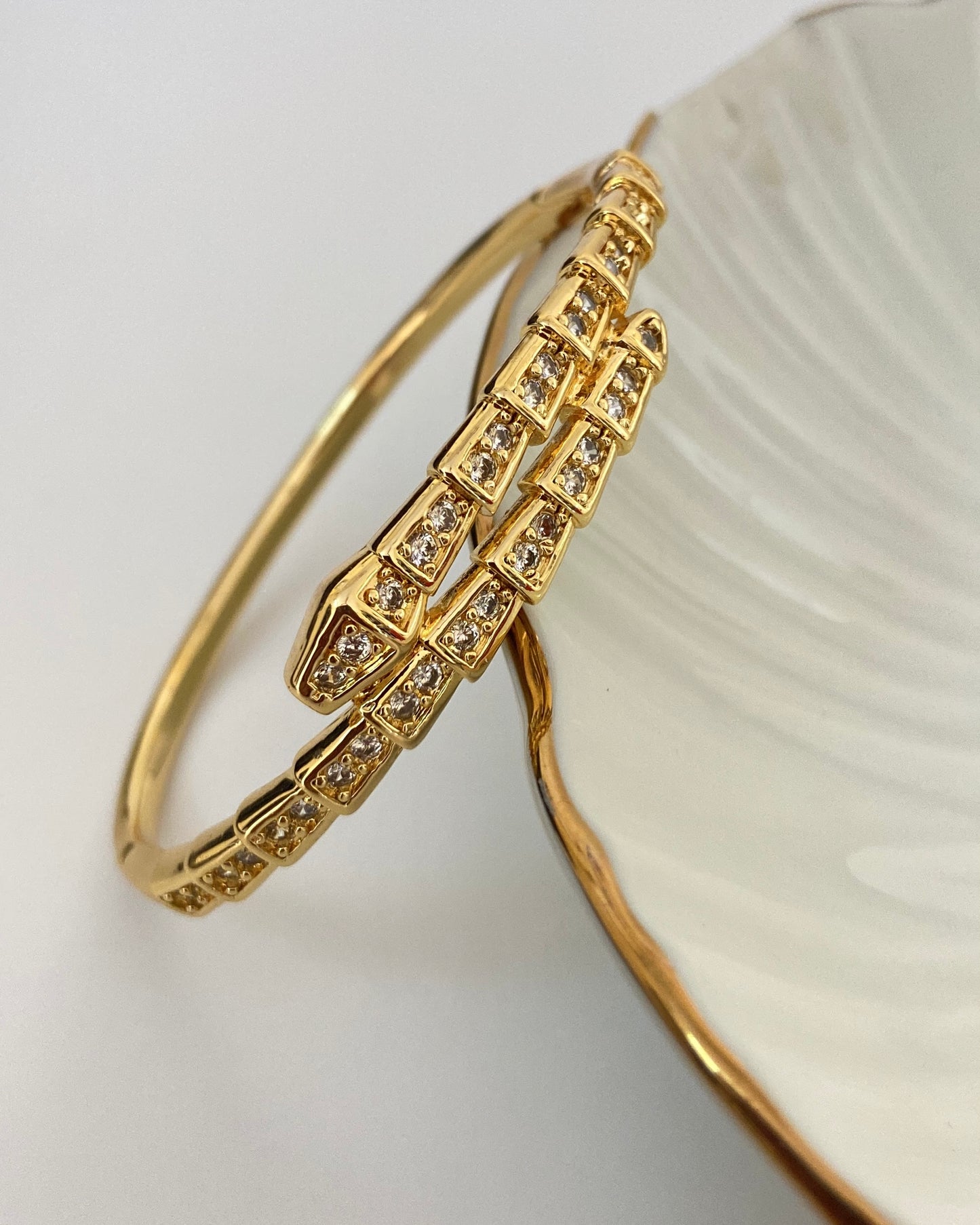 Snake-Motif Bracelet