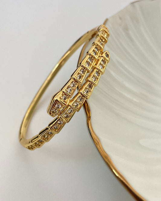 Snake-Motif Bracelet