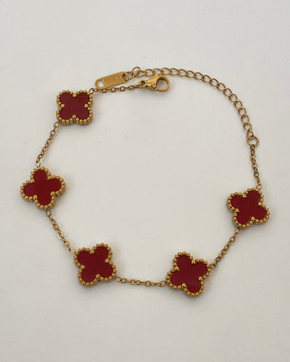 Red Clover Bracelet