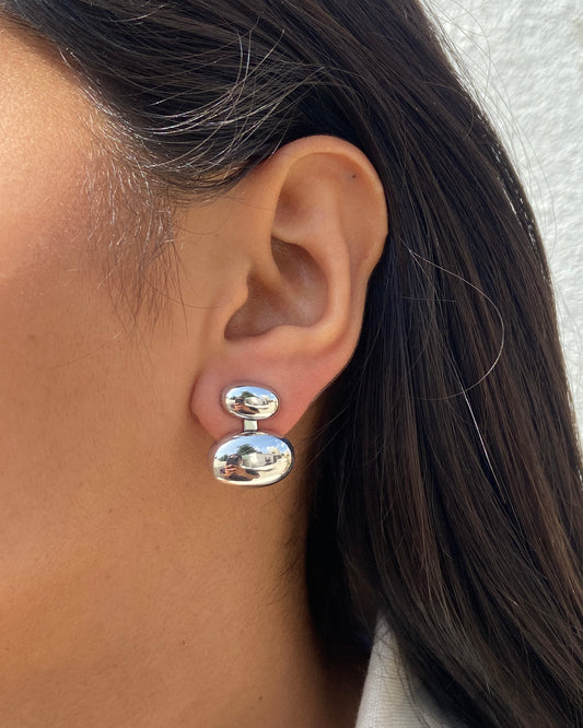 Oval bean Earring(3 in 1)