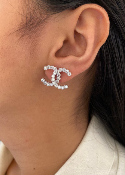 Heritage CC Earring Silver
