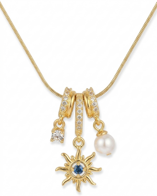 Sunburst Pearl Neckpiece