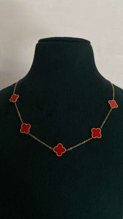 Red Clover Necklace